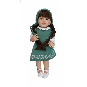 عروسک مدل دختر هوشمند chimi doll طرح سیلیکونی ارتفاع 50 سانتی متر